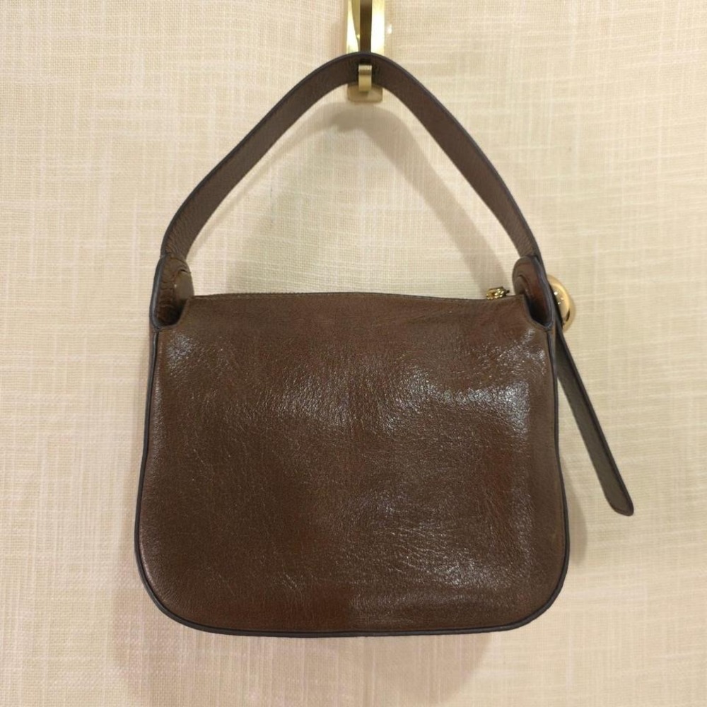 Madewell The Sculpted Metal Wristlet Bag